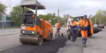11 бригад и 18 улиц: масштабный ремонт дорог проходит в Ульяновске 11 мая