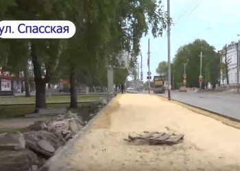 На Спасской в Ульяновске ограничили движение из-за второго этапа капремонта