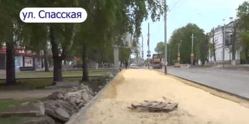 На Спасской в Ульяновске ограничили движение из-за второго этапа капремонта