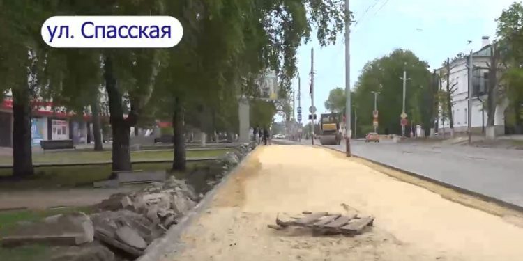 На Спасской в Ульяновске ограничили движение из-за второго этапа капремонта