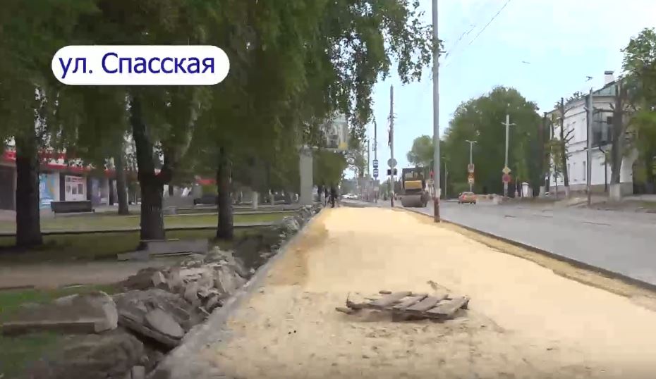 На Спасской в Ульяновске ограничили движение из-за второго этапа капремонта