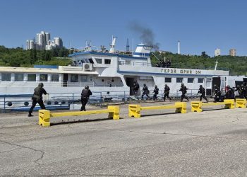 В Ульяновском речном порту прошло антитеррористическое учение