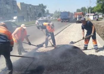 Рекорд с начала сезона: за сутки в Ульяновске обновили более 1500 м² дорог