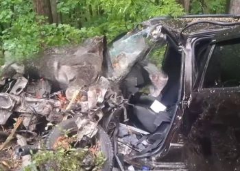 Duster улетел в кювет под Ульяновском: водитель погиб на месте
