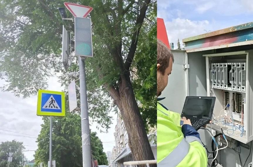 В Ульяновске перенастроили светофоры на Спасской, Гончарова и Урицкого