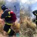 Гектар сухой травы горел в Заволжском районе Ульяновска