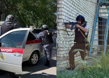 Антитеррористическая тренировка силовиков прошла Новоспасском районе