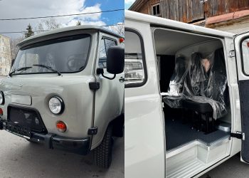 Автопарк Ульяновской областной больницы пополнился двумя новыми «Буханками»