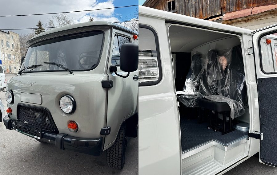 Автопарк Ульяновской областной больницы пополнился двумя новыми «Буханками»