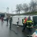 В Ульяновске перевернулась маршрутка с пассажирами