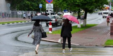 «Жёлтый» уровень опасности объявлен в Ульяновской области из-за гроз, града и сильного ветра