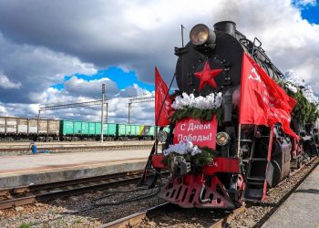 Более 6500 ульяновцев стали свидетелями исторической реконструкции на «Поезде Победы»