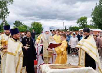 В Ульяновском районе началось строительство храма на месте разрушенной церкви XIX века