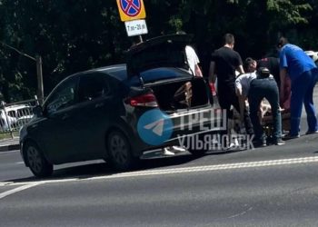 Иномарка сбила женщину на Московском шоссе в Ульяновске