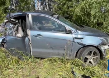 Под Димитровградов Kia Rio разорвало надвое, у водителя не было шансов выжить
