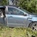 Мгновенная смерть: Kia Rio улетела в кювет и располовинилась о дерево под Димитровградом