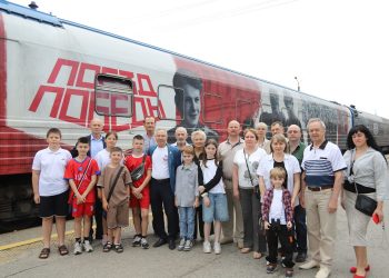 1200 ульяновцев за два дня посетили выставку-музей «Поезд Победы»