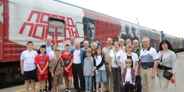 1200 ульяновцев за два дня посетили выставку-музей «Поезд Победы»