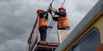 Движение трамваев по Октябрьской приостановят на несколько часов