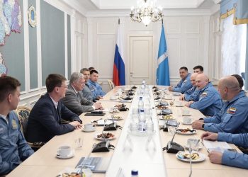 «Русские Витязи» впервые прилетели в Ульяновск по приглашению губернатора