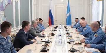 «Русские Витязи» впервые прилетели в Ульяновск по приглашению губернатора