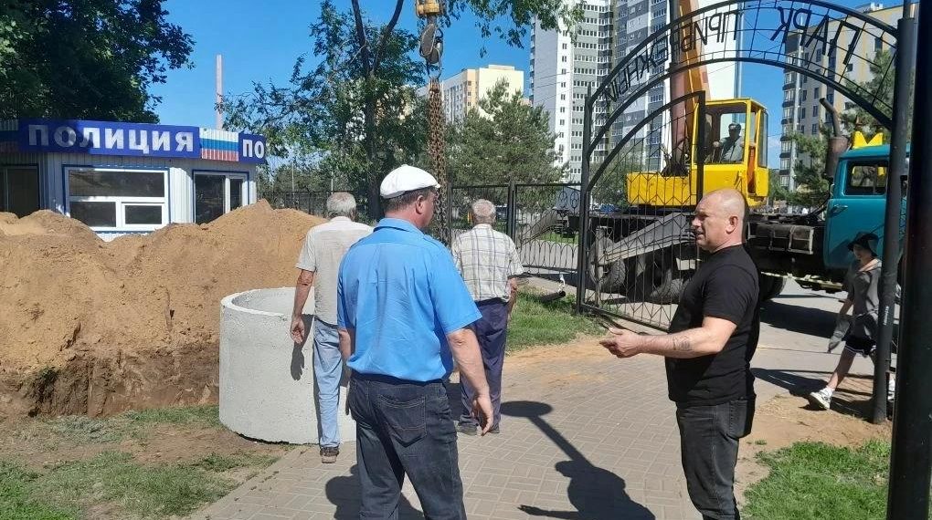 Две ветки водоснабжения и два гидранта появятся в ульяновском парке «Прибрежный»