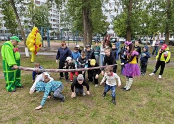 В Ульяновске запустили проект «Лето во дворах» для отдыха детей рядом с домом