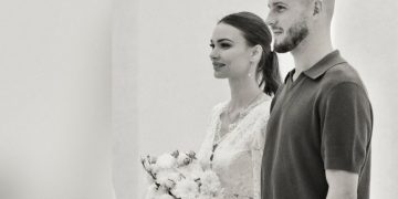 Футболист ульяновской «Волги» Кирилл Фольмер связал себя узами брака с избранницей Дианой