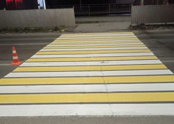 В Ульяновске активизировали нанесение дорожной разметки на центральных магистралях