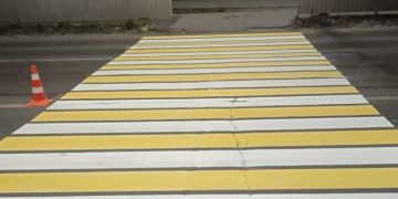 В Ульяновске активизировали нанесение дорожной разметки на центральных магистралях
