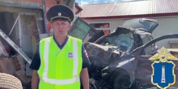 18-летний водитель протаранил придорожное кафе и погиб на трассе в Карсунском районе