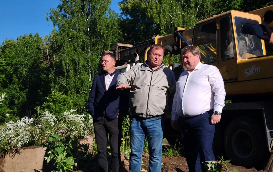 Воду в Новый город обещают подать после заполнения ёмкостей до 90 см