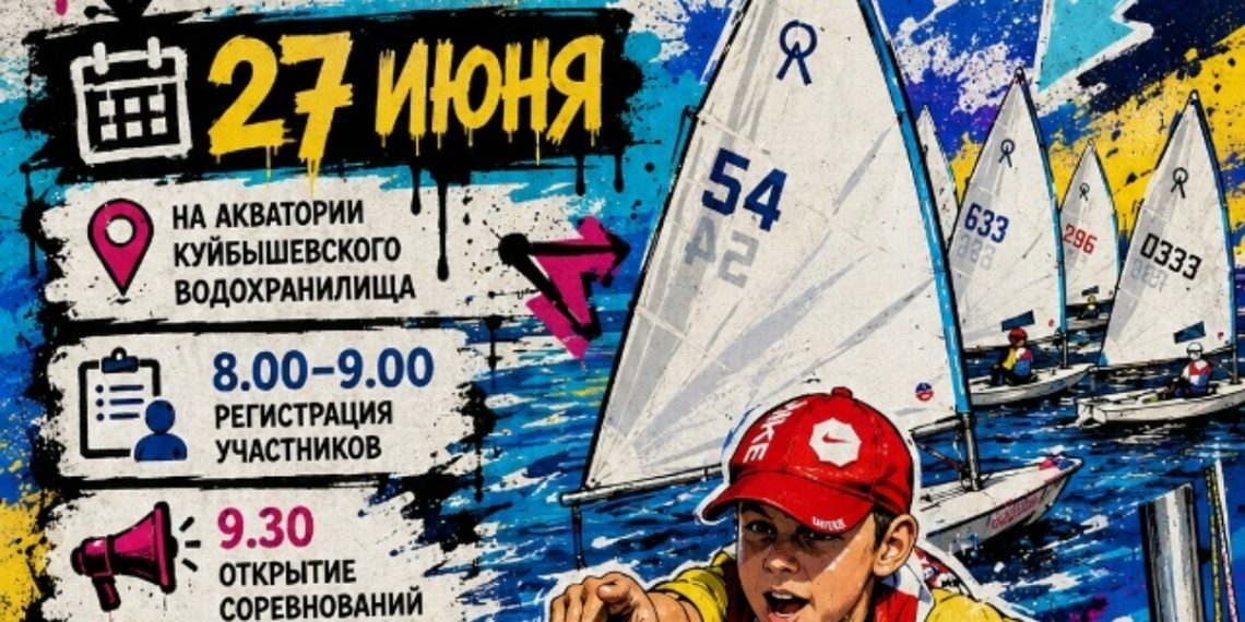 Юные яхтсмены Ульяновска разыграют награды на акватории Куйбышевского водохранилища