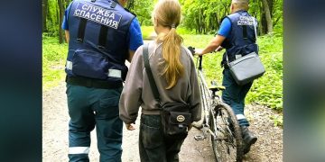 В «Винновской роще» ульяновские спасатели нашли потерявшуюся девочку