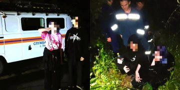 Юноша и девушка заблудились на склоне у УлГТУ, их искали спасатели