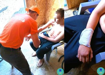 На пляже в Борьбе ульяновские спасатели помогли травмированному парню