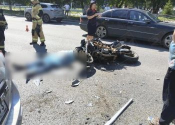 На проспекте Автостроителей в Димитровграде погиб мотоциклист