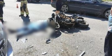 На проспекте Автостроителей в Димитровграде погиб мотоциклист