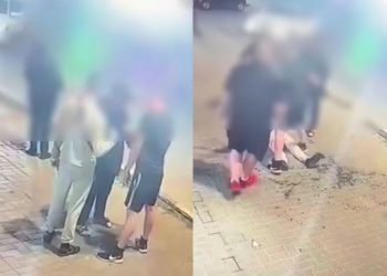 Избиение мужчины на проспекте Нариманова попало на камеру видеонаблюдения