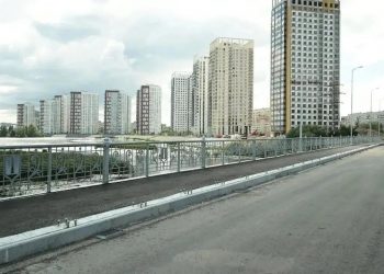 Русских проверил стройку нового моста в створе Шевченко – Смычки