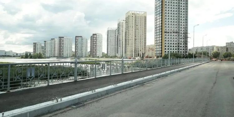 Русских проверил стройку нового моста в створе Шевченко – Смычки