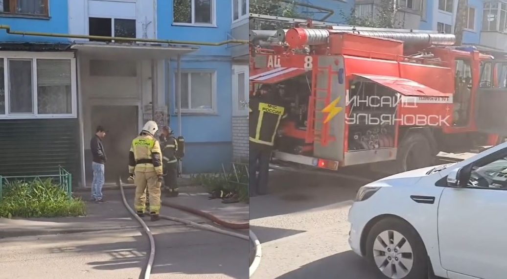 При пожаре в квартире пятиэтажки на Полбина спасли двух человек
