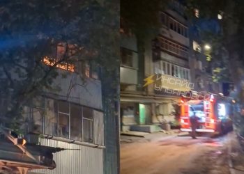 При пожаре в квартире на Хрустальной пострадал 70-летний мужчина