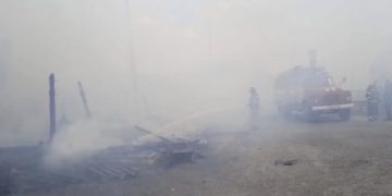 За сутки в Ульяновской области сгорели дом, баня и машина