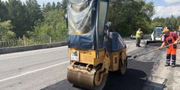 16 участков отремонтировали за сутки ульяновские дорожники