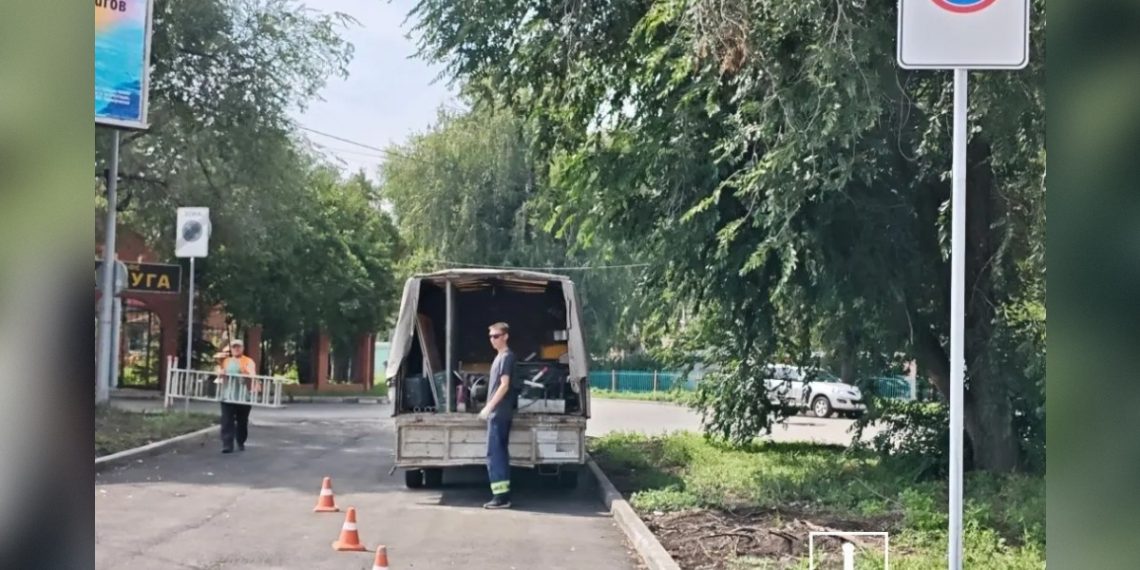 В Засвияжском районе Ульяновска ограничили парковку на съезде к Автозаводской