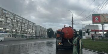 Половина месячной нормы осадков выпала ночью в Ульяновске