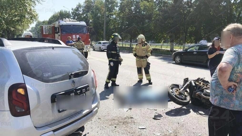 На проспекте Автостроителей в Димитровграде погиб мотоциклист