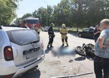 На проспекте Автостроителей в Димитровграде погиб мотоциклист