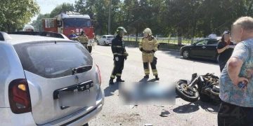 На проспекте Автостроителей в Димитровграде погиб мотоциклист